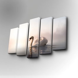 Wallity Cuadro Decorativo en Lienzo 5 Piezas 5PUC-024